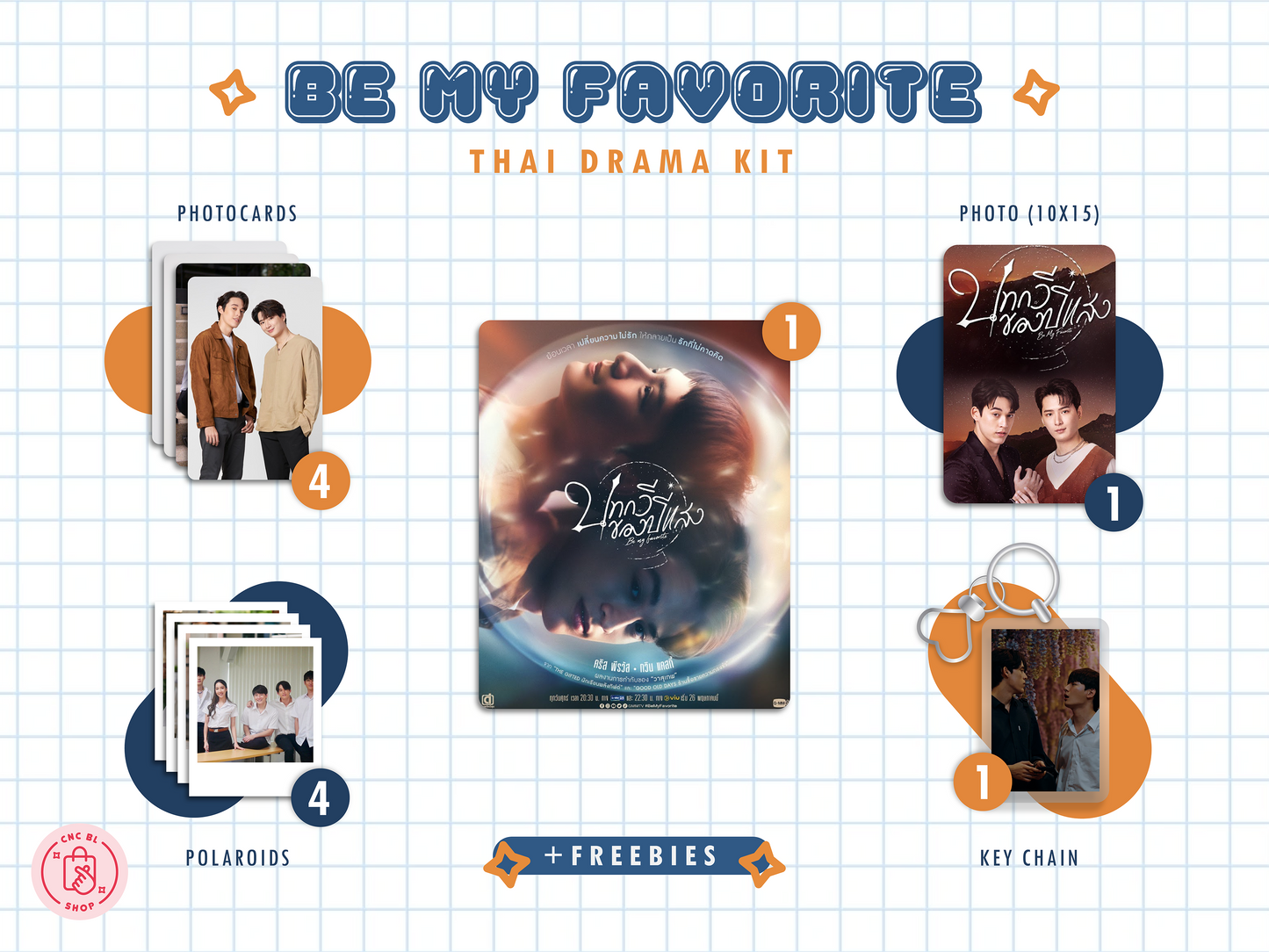 Be My Favorite Series Kit - Essential Photocard & Polaroid Set