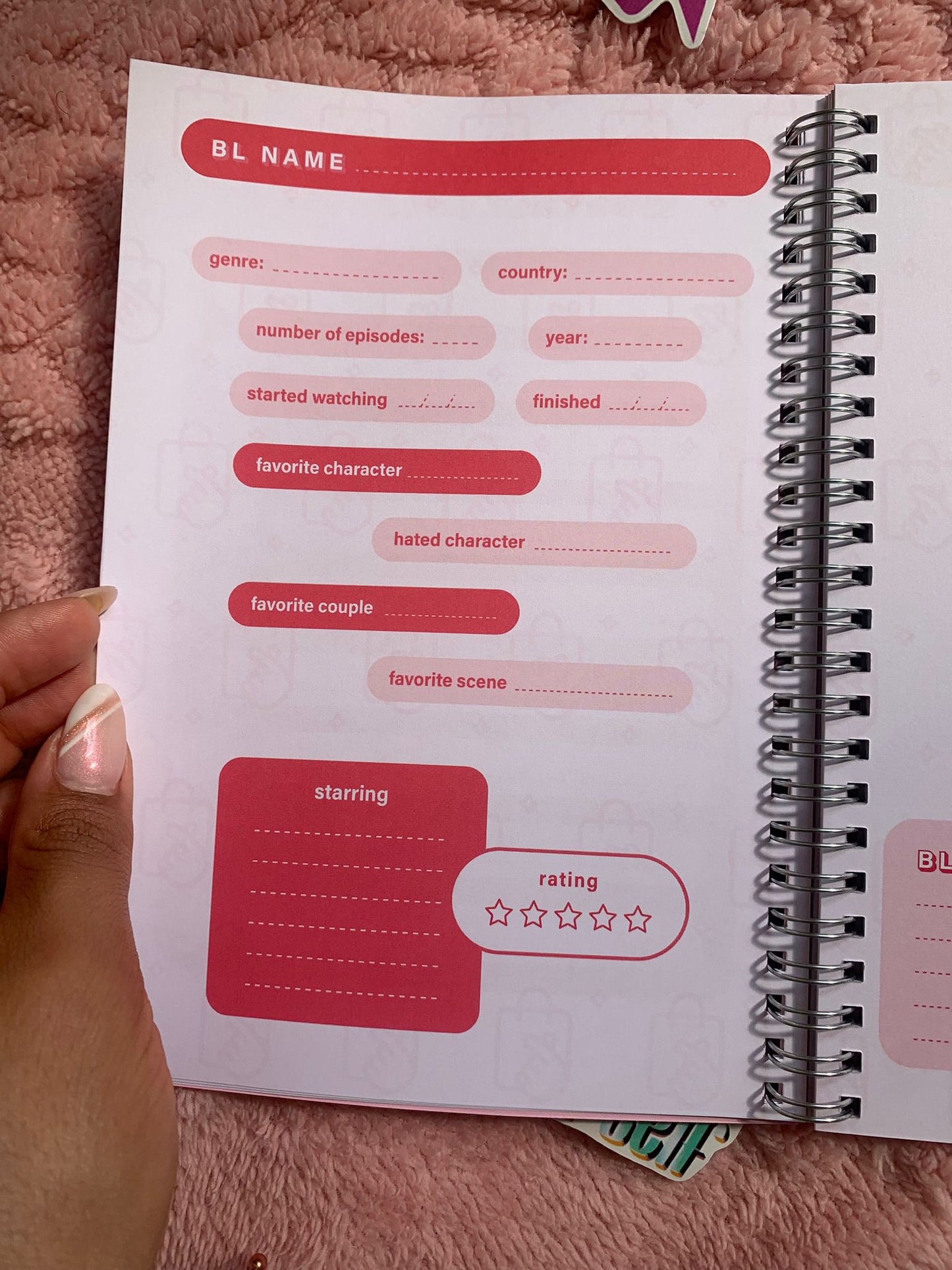 Handmade BL Diary | A5 Size Journal