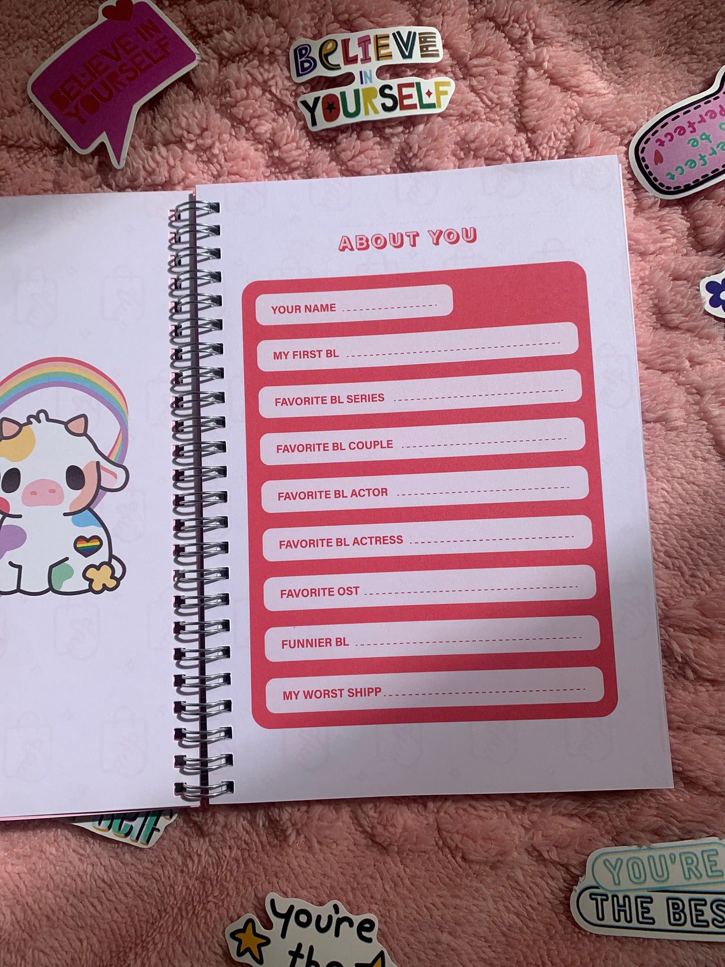 Handmade BL Diary | A5 Size Journal
