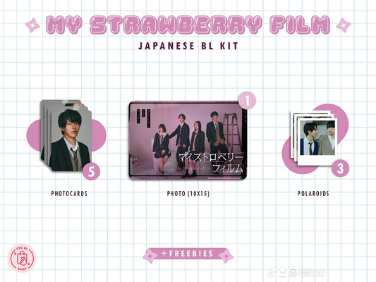 My Strawberry Film Kit - Exclusive Photocard & Polaroid Collection