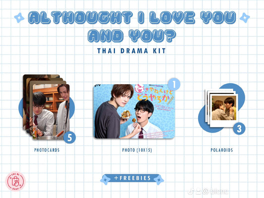 Although I Love You, And You? Kit - Japanese BL Drama Collectibles