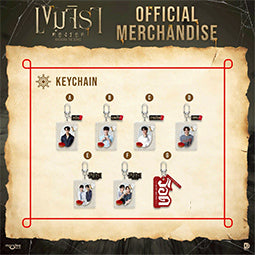 [PRE-ORDER] Khemjira The Series Official Merch: Keychain