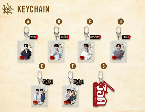 [PRE-ORDER] Khemjira The Series Official Merch: Keychain