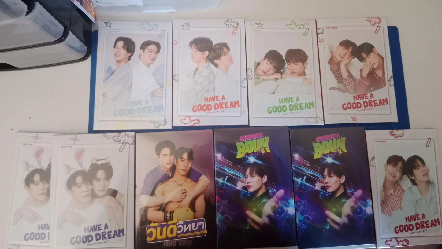 GMMTV Have A Good Dream Postcard Set - Exclusive Autographed Collectibles