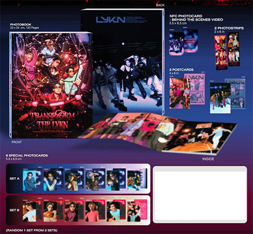 [PRE-ORDER] GMMTV - TRANSFORM THE LYKN | THE OFFICIAL PHOTOBOOK OF LYKN + Lottery (Win: Fansign or Signed Photobook)