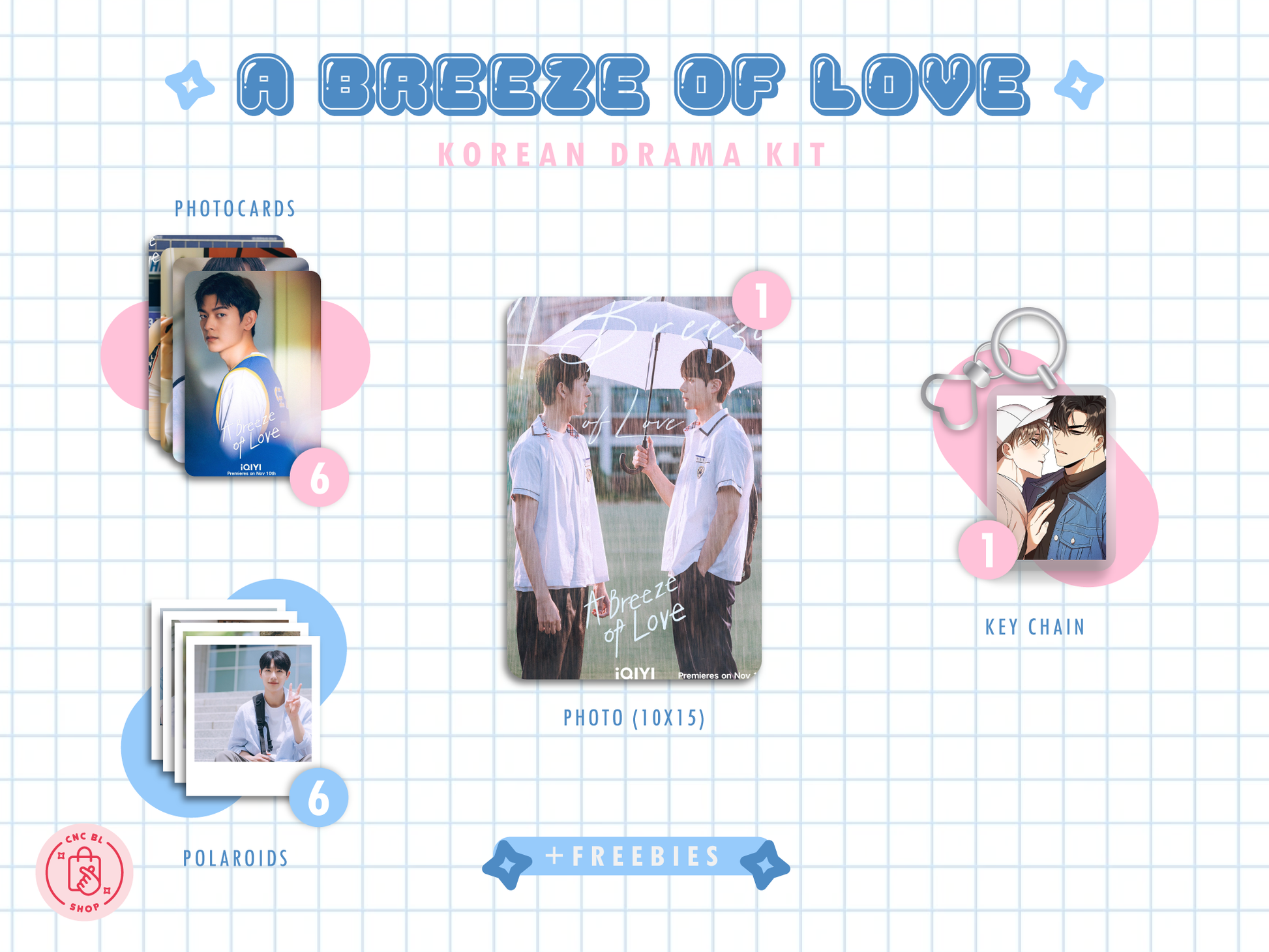  Breeze of Love Kit - Photocard & Polaroid Collection