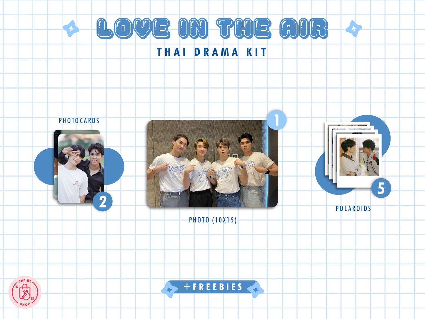 Love in The Air Kit - Photocard & Polaroid Collectible Set