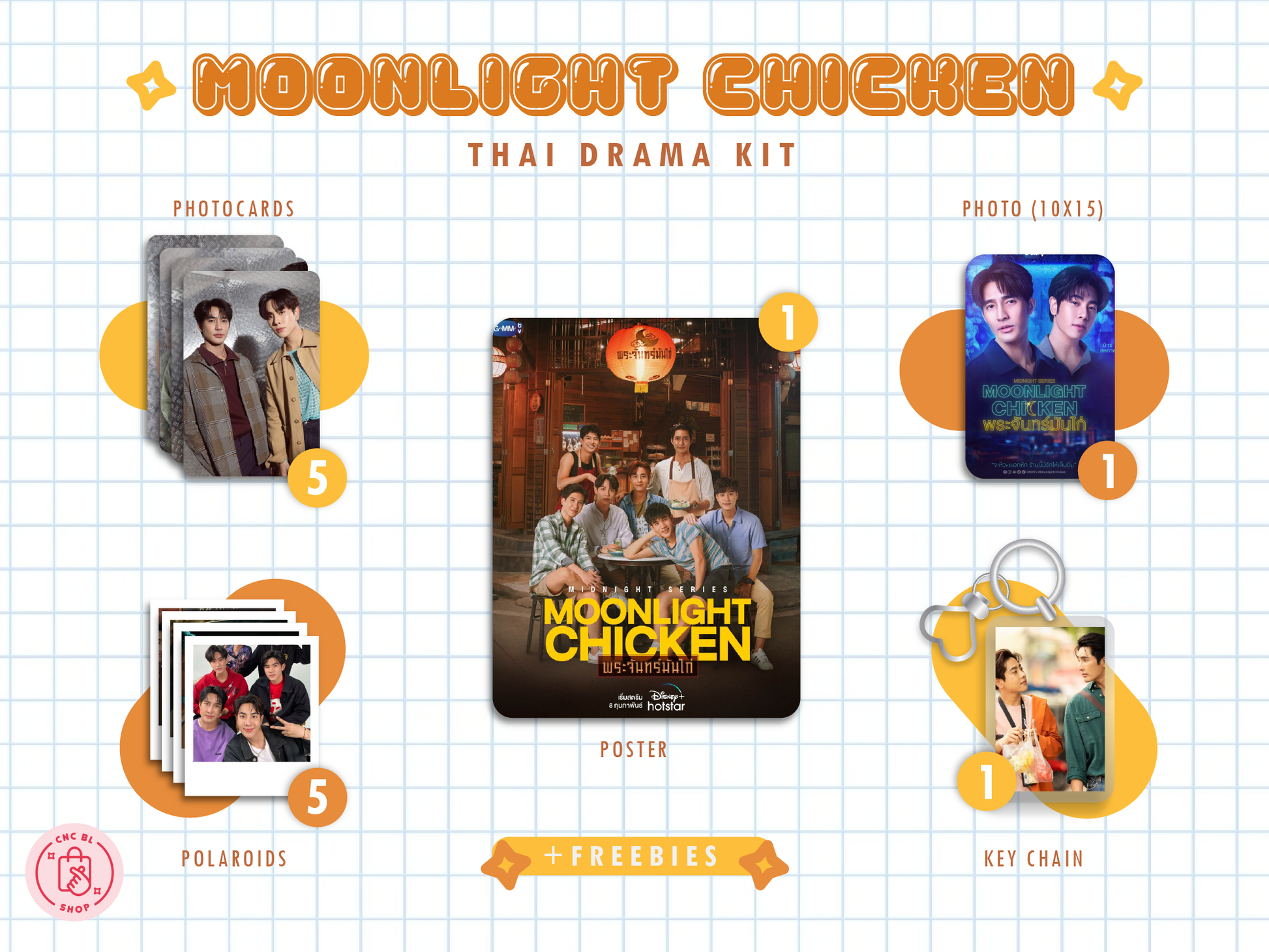 Moonlight Chicken Kit - Exclusive Photocard & Polaroid Collection