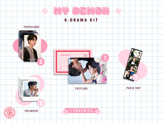 My Demon Kdrama Kit - Exclusive Photocard & Polaroid Collection