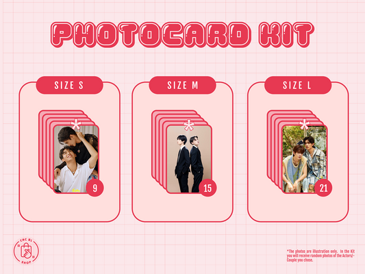 ✨ Customizable Photocard Kit – BL Actors, Couples, Series