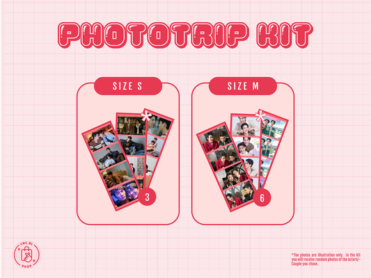 ✨ Customizable Photo Trip Kit – BL Actors, Couples, Series
