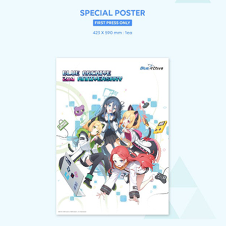 BLUE ARCHIVE - 2ND ANNIVERSARY OST (CD ALBUM PACKAGE)