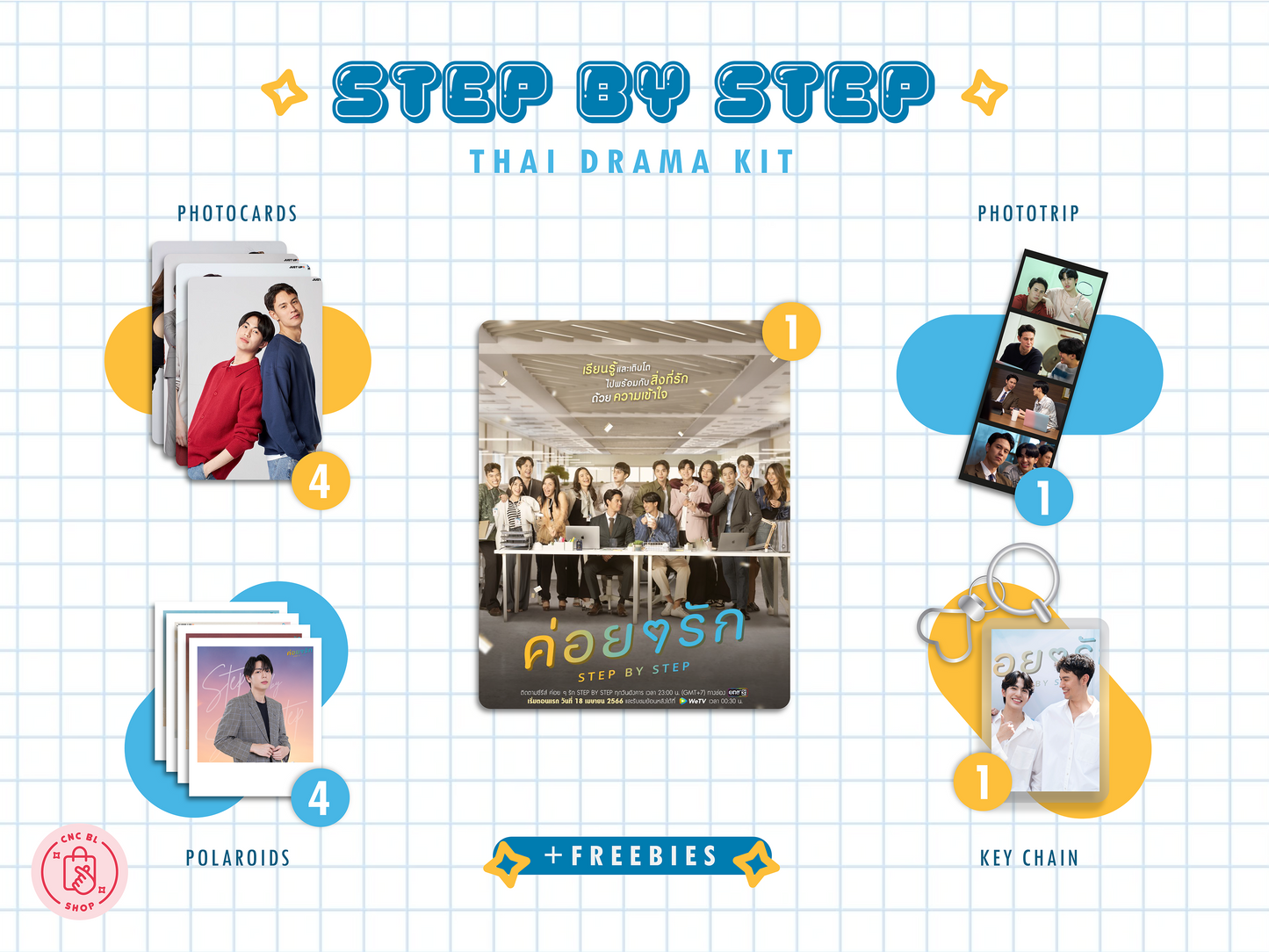 Step By Step Kit - Exclusive Photocard & Polaroid Collection