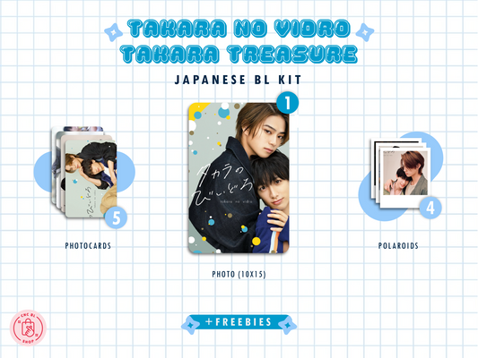 Takara no Vidro Series Kit - Exclusive Photocard & Polaroid Set