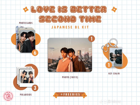 Love is Better Second Time Kit - Photocard & Polaroid Set