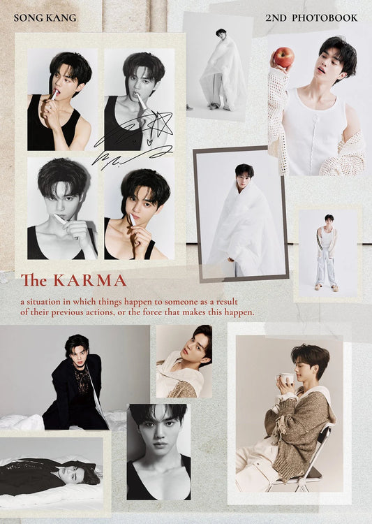 [Pre-Order] Song Kang The KARMA Japanese Version Photobook | Official 2nd Photobook with Exclusive Bonus