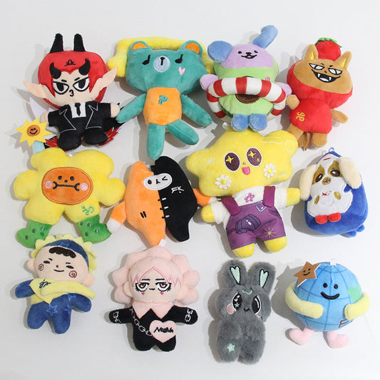 [Pre-Order] GMMTV Fanmade Plush Keychain – Cute BL Plush Pendant | Thai BL Fans Gift