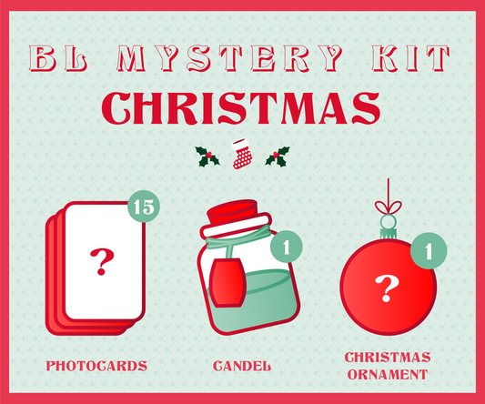 🎃 BL Mystery Kit – Christmas Edition | Christmas Ornament, Candle & Photocards