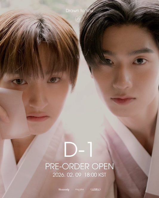 [PRE-ORDER] ThomasKong “Drawn to You” Official Photobook Set – Limited Pre-Order | Thai BL Couple Collector Edition