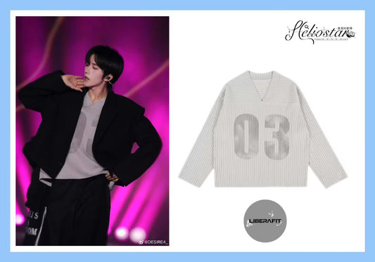 [PRE-ORDER] LIBERAFIT Ribbed Shirt: Huang Xing Style