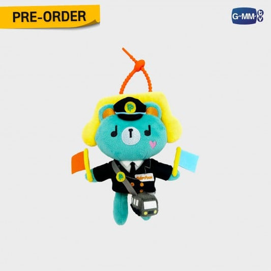 [PRE-ORDER] GMMTV PERMPOON STATION MASTER DOLL KEYCHAIN