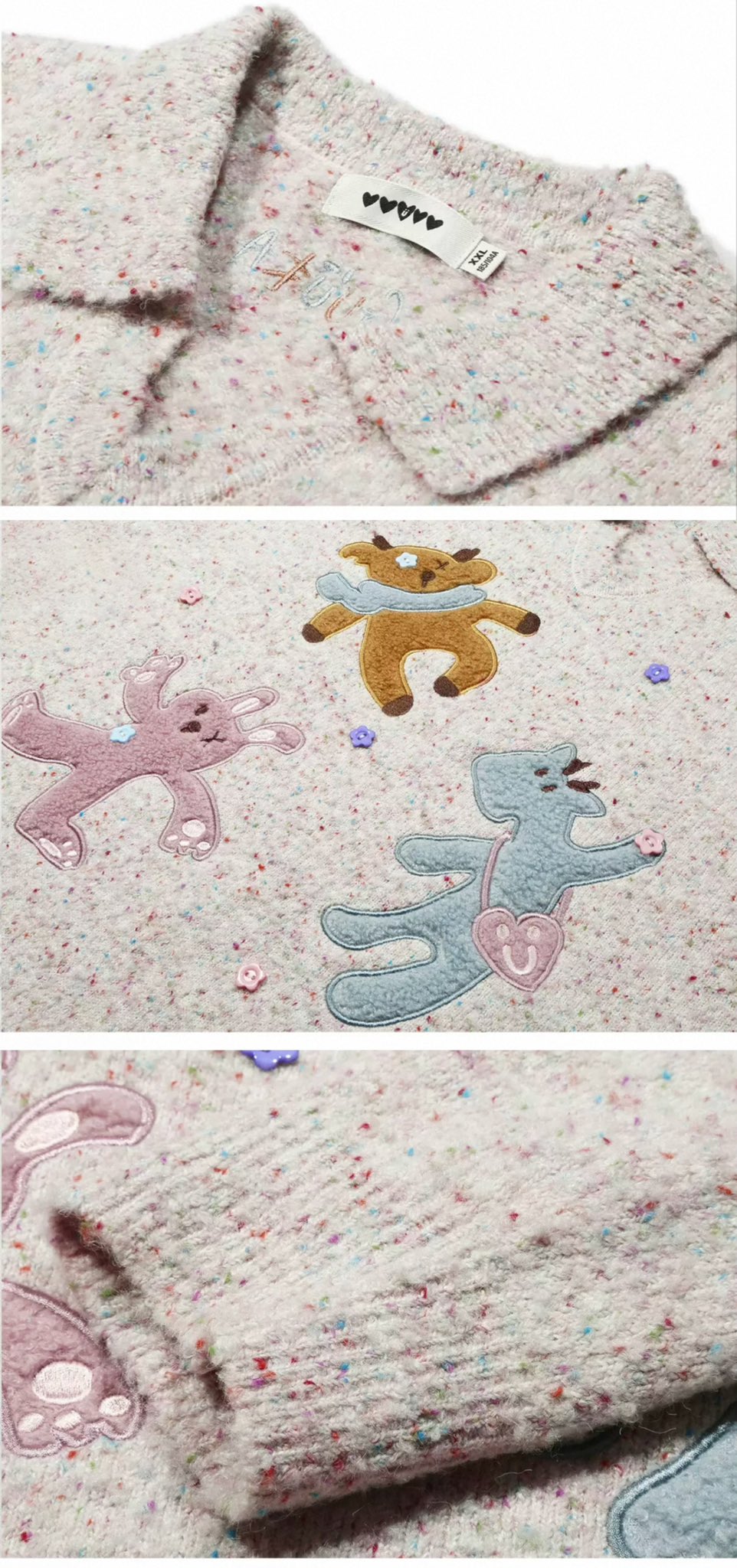 [PRE-ORDER] Hao Yiran Style Guuka Sweater – To My Shore Inspired Oversized Knit