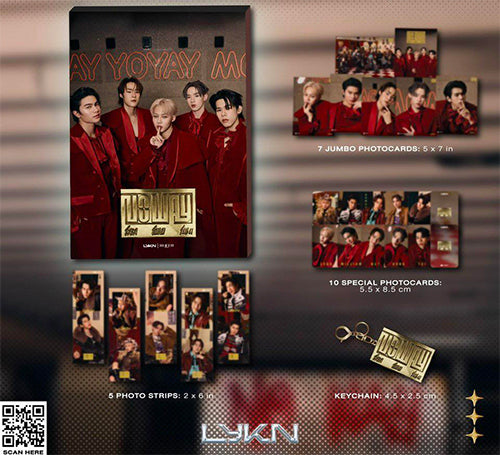 [PRE-ORDER] LYKN “Lole Yoye Mome (No Way)” Official Photo Set + Exclusive Keychain – Limited Edition Collector Box