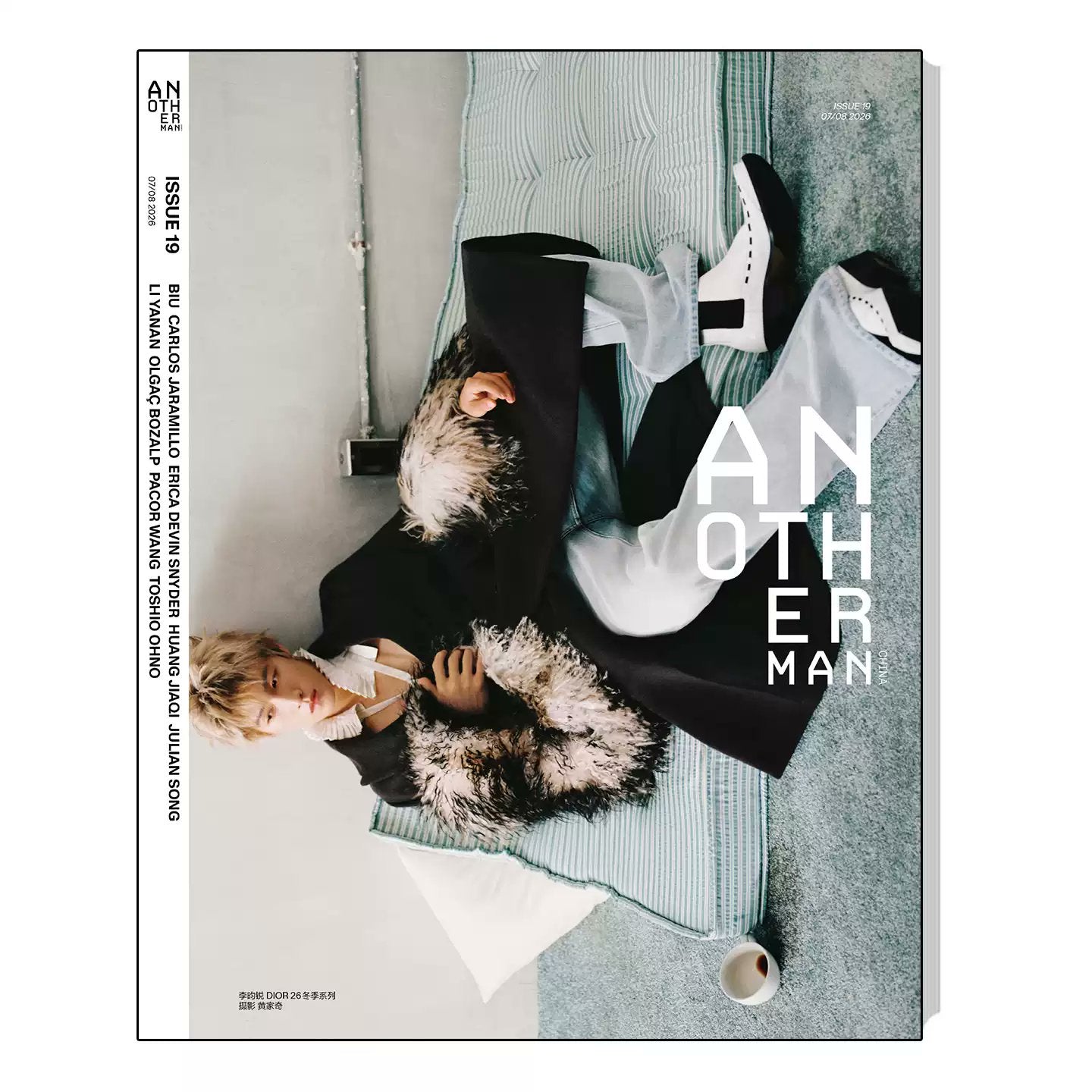 [PRE-ORDER] Another Man China Issue 19 Li Yunrui Cover