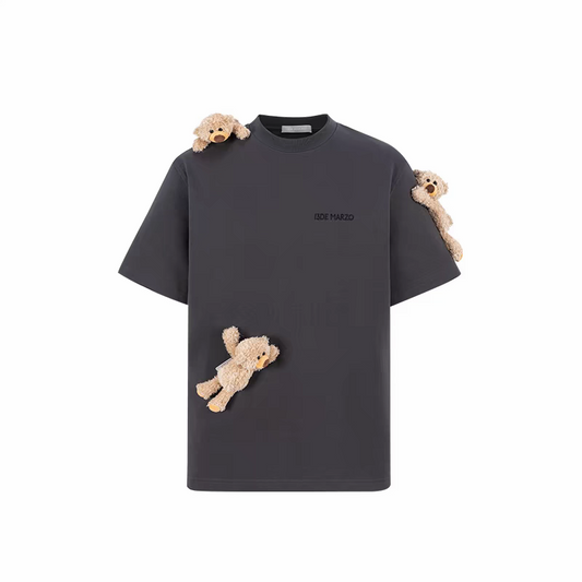 [Pre-Order] 13DE MARZO Inspired Oversized Streetwear T-Shirt | Limited Edition Unisex Style🧸✨ – Desire The Series