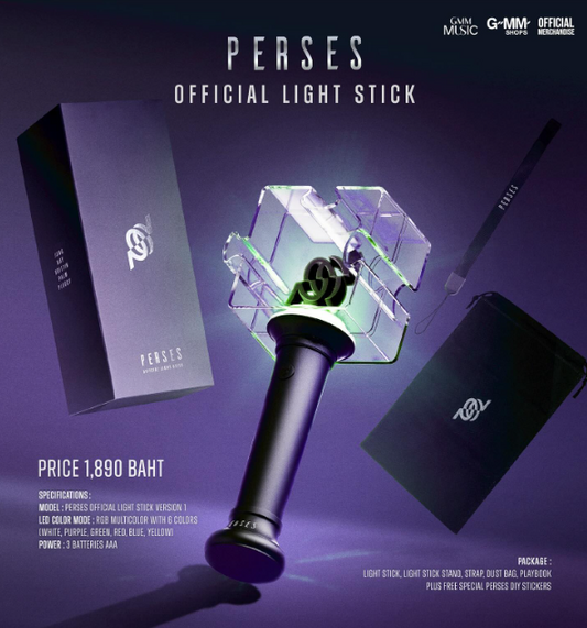 [PRE-ORDER] PERSES Official Light Stick Version 1 – T-POP Official Merch