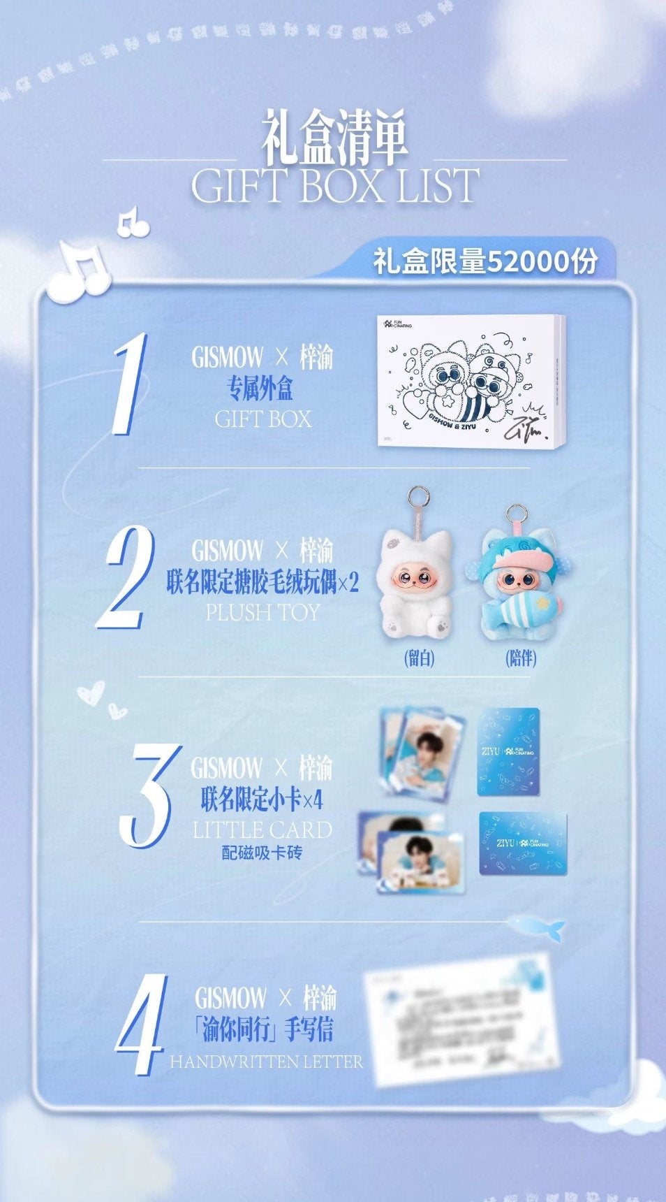 [PRE-ORDER] Zi Yu × GISMOW – Limited Edition Gift Box