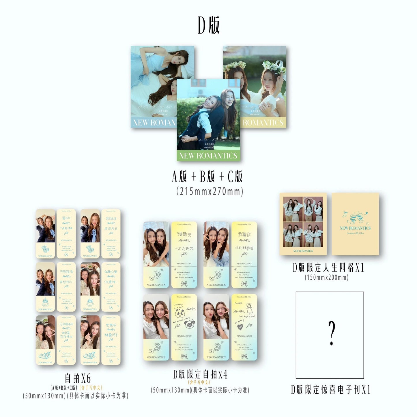 [PRE-ORDER] New Romantics x NamtanFilm Magazine | Namtan Tipnaree & Film Racha Collector Edition
