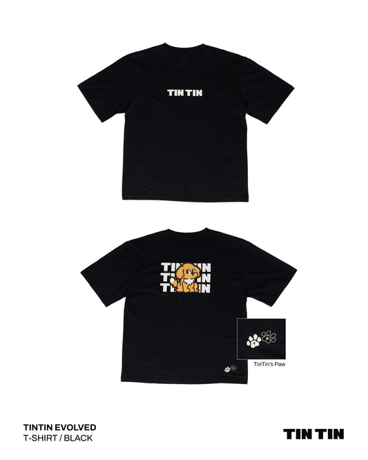 [PRE-ORDER] TINTIN EVOLVED Combo Set | T-Shirt + Leather Keychain