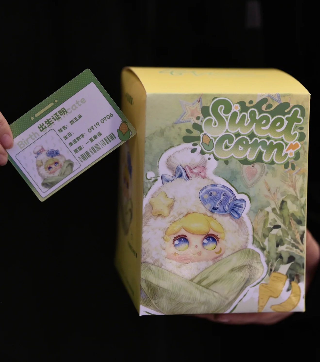 [Pre-Order] TianZiyu Sweet Corn Plushie — Limited Cute Collectible Doll