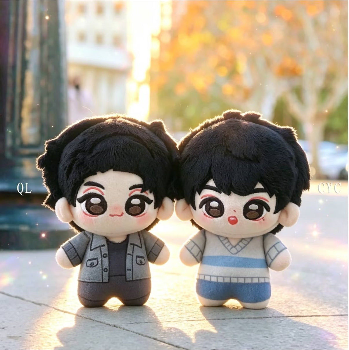 [PRE-ORDER] Double Helix Official Plush Doll Collection | Ayden Sng & Lyu Sitong (RESTOCK)