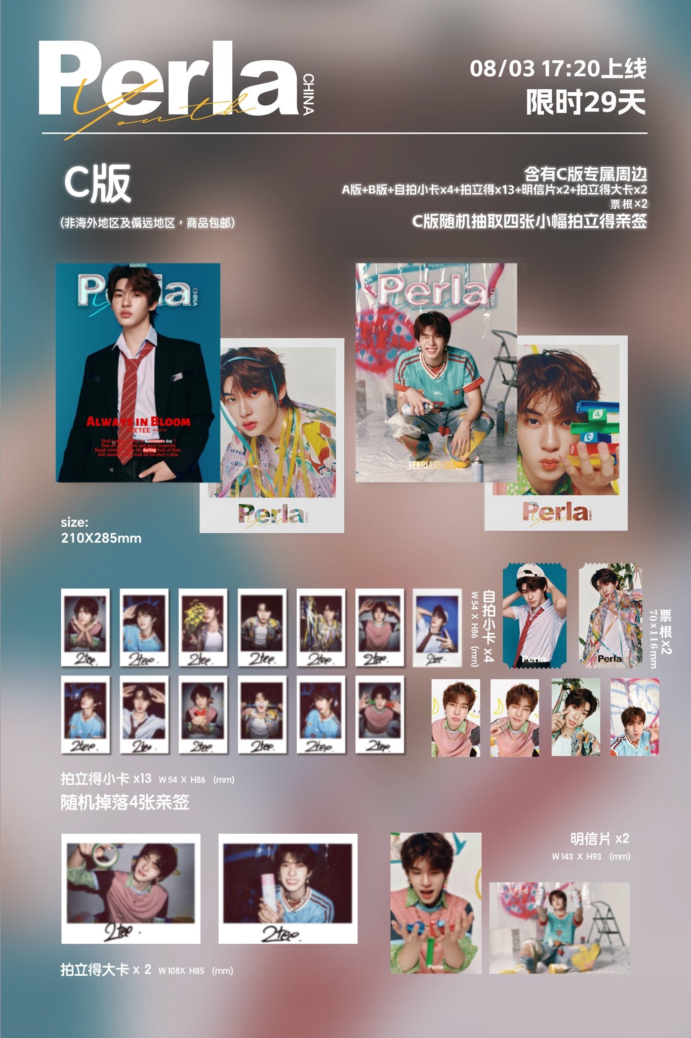 [PRE-ORDER] Perla Magazine × TeeTeePor Official Collector Edition