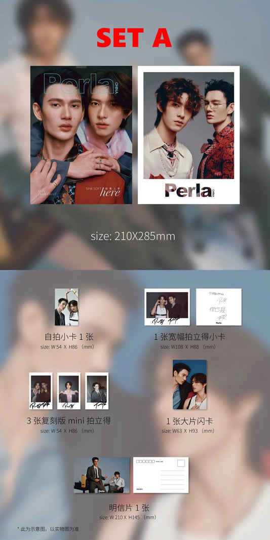 [PRE-ORDER] Perla x PoohPavel Magazine – Pooh Pavel Double Cover Thai BL Collectible Edition