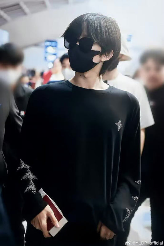 [PRE-ORDER] ✨ Huang Xing  “YLDP ” Long-Sleeved Shirt | Actor’s Personal Accessory ✨