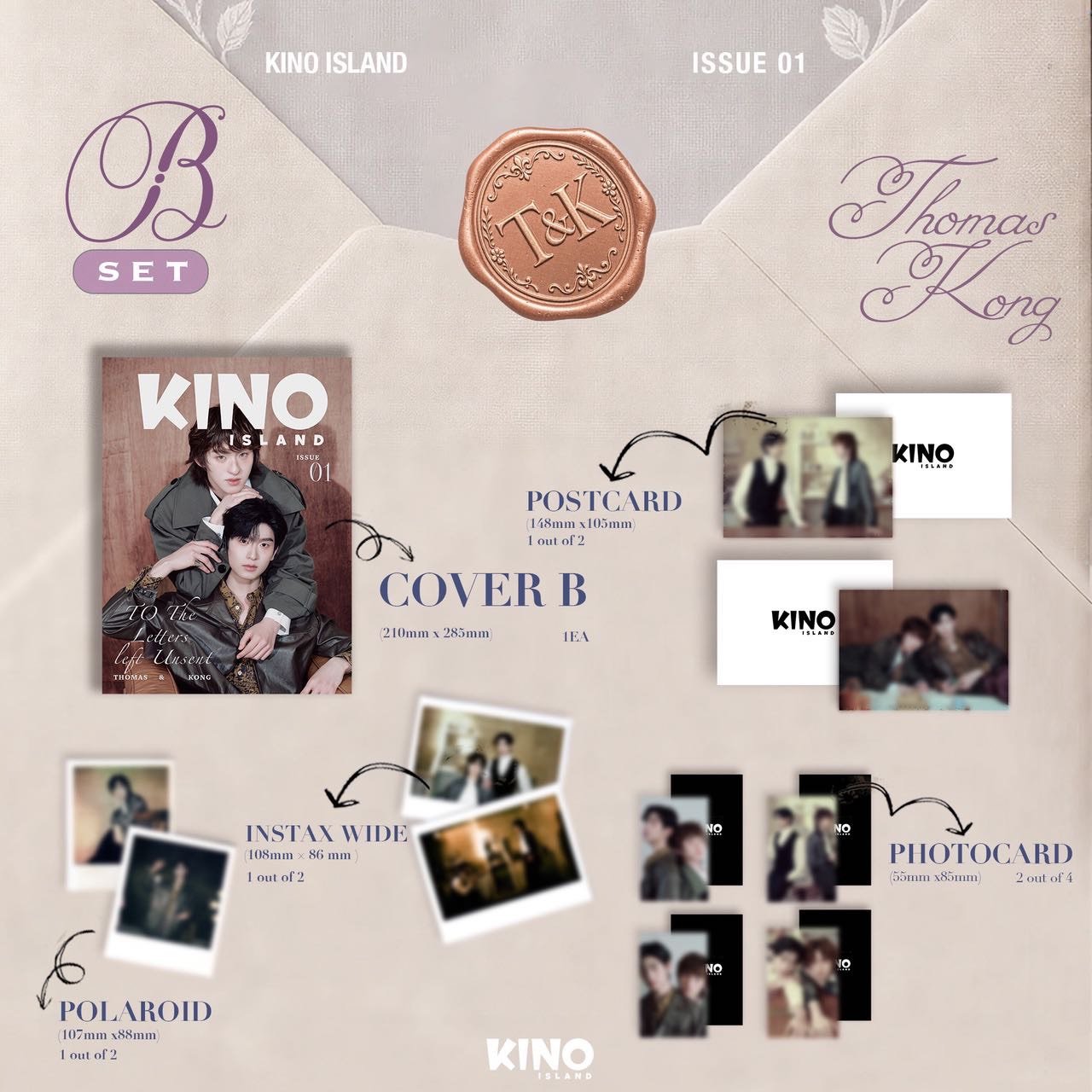 [PRE-ORDER] KINO Island × ThomasKong Official Magazine Collection