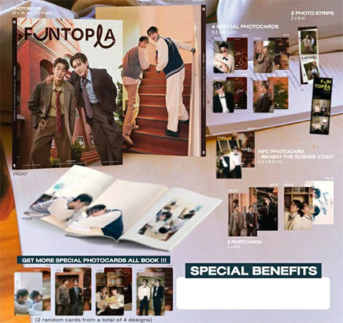 [PRE-ORDER] FUNTOPIA Official Photobook ForceBook – Premium Thai BL Collector Edition