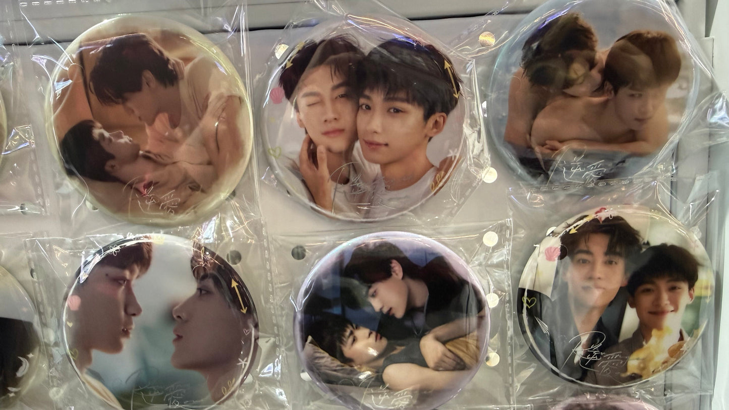 [PRE-ORDER] Revenged Love Pin Badge Collection Ver.1.0 – Circle & Long Pins BL Random Collectible