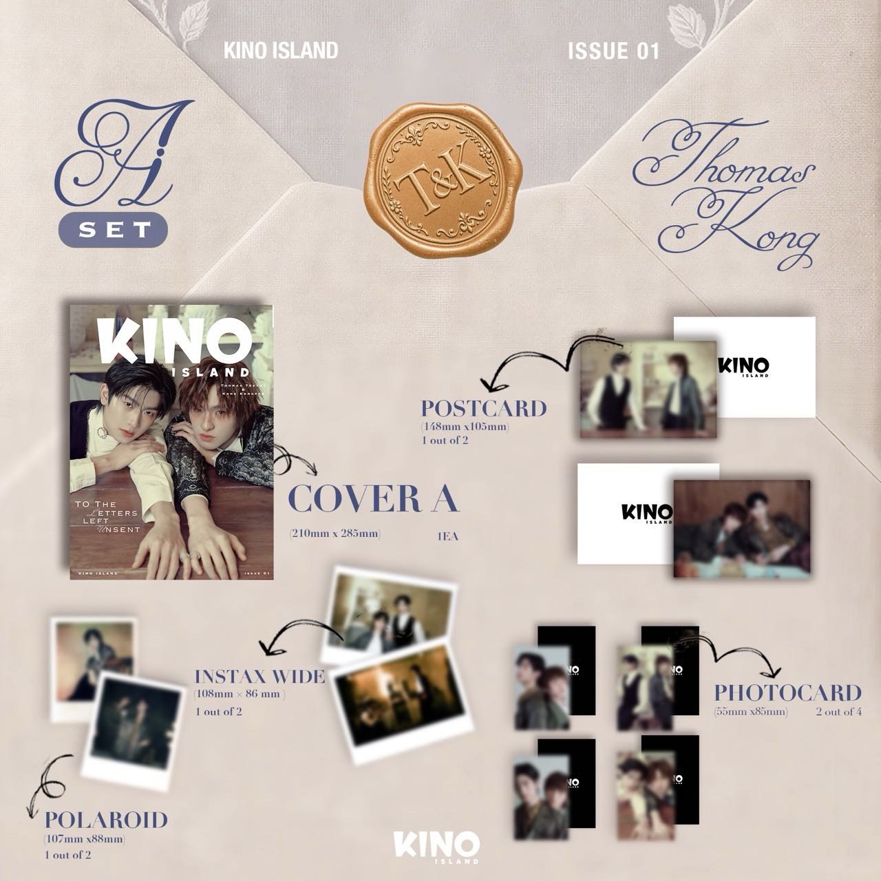 [PRE-ORDER] KINO Island × ThomasKong Official Magazine Collection
