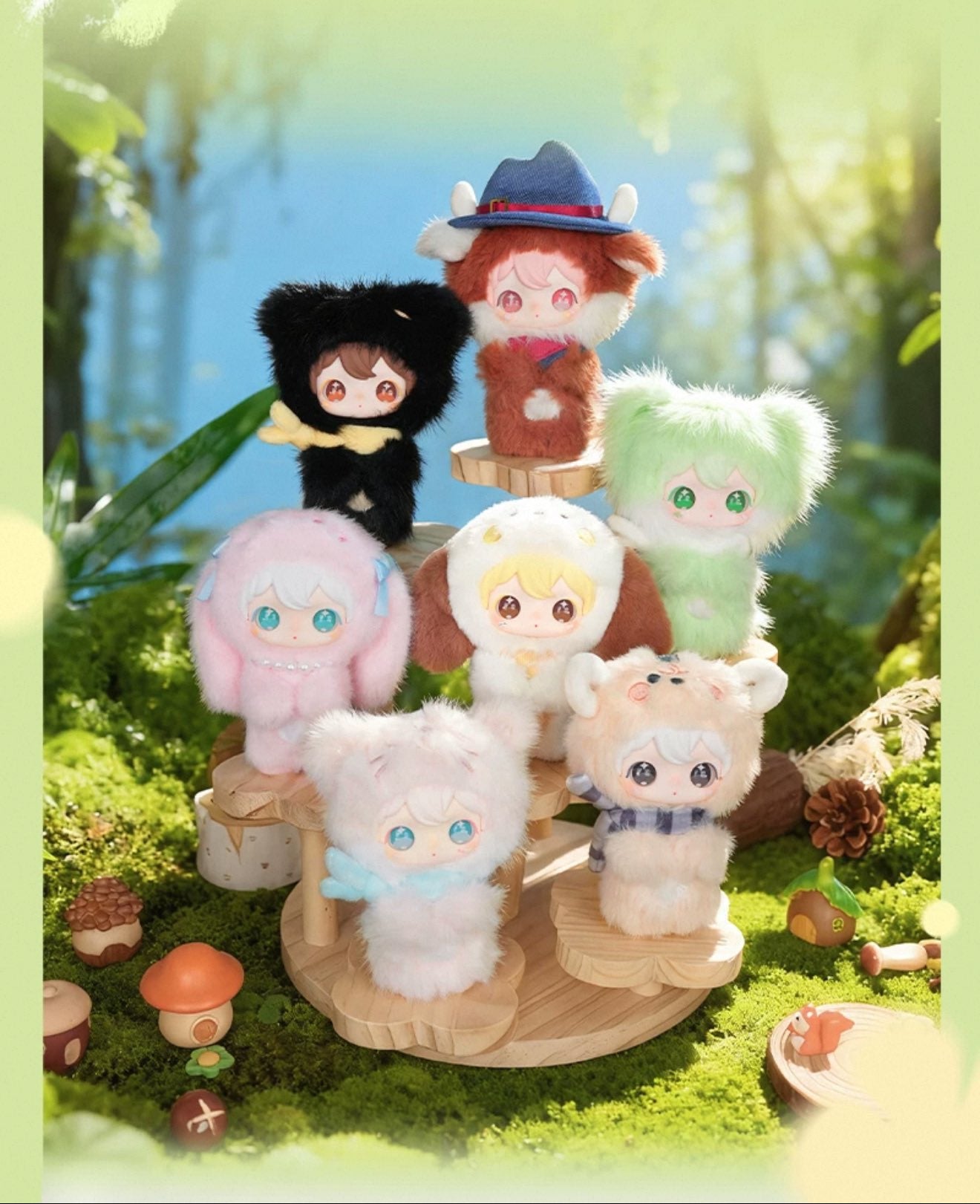 [PRE-ORDER] AYORTOYS x TianXuning – Shyshy Keychain Mystery Box (Free Cards Included)