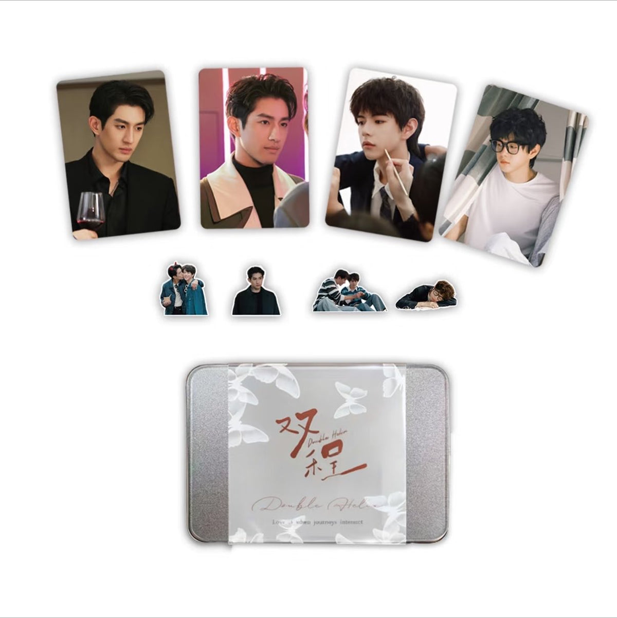 [PRE-ORDER] Double Helix Official Card & Sticker Set (RESTOCK)