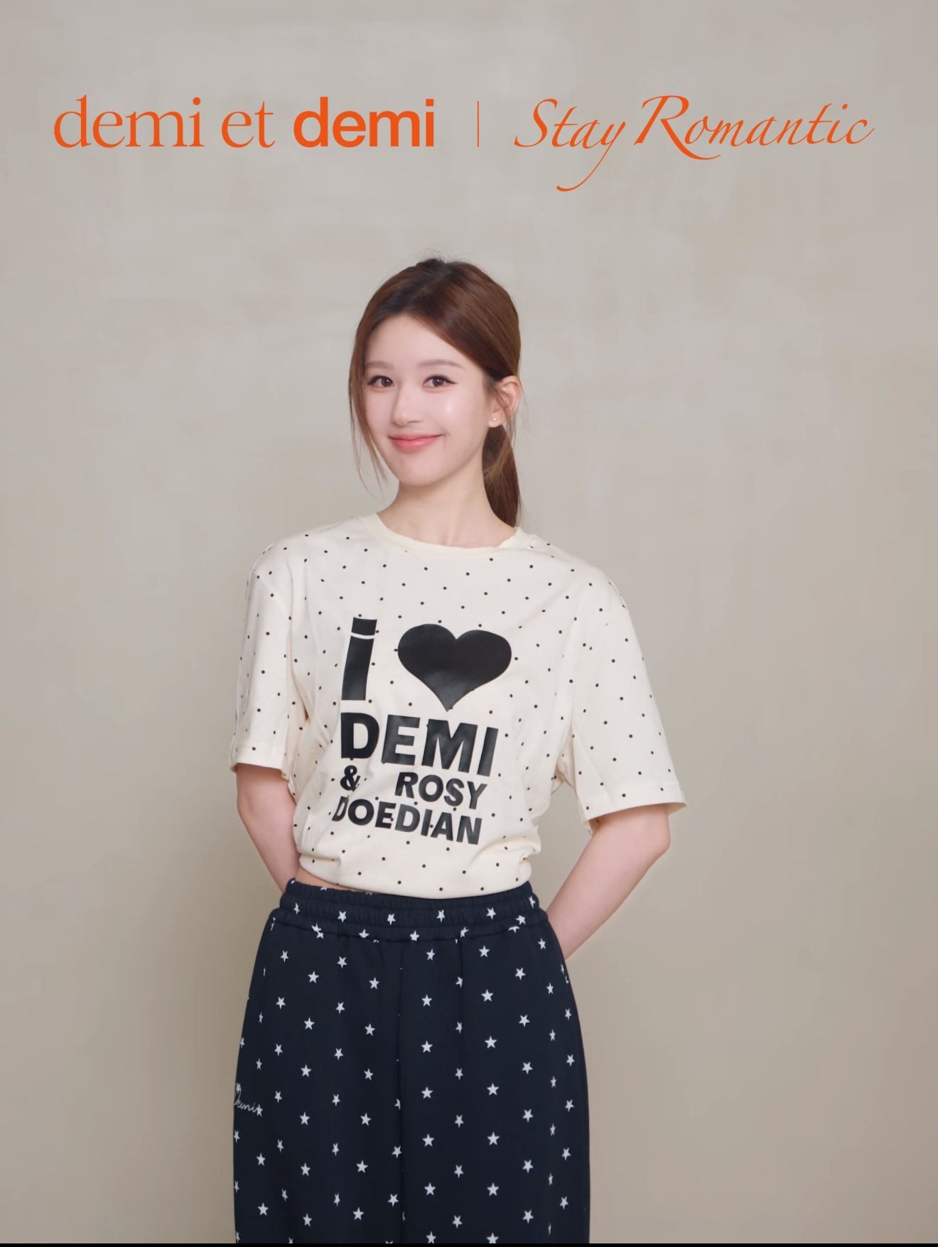 [PRE-ORDER] Demi et Demi x Zhao Lusi Fashion Top | ROSYDOEDIAN Exclusive