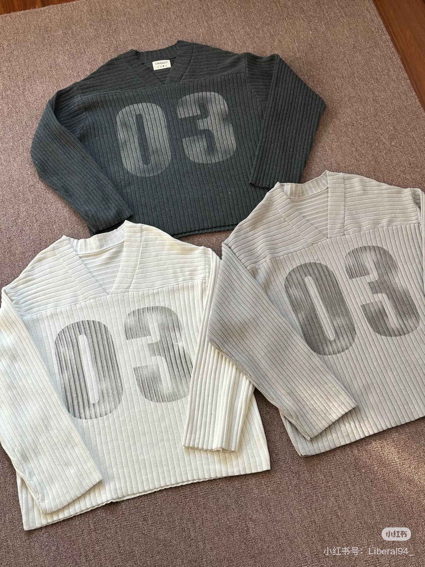 [PRE-ORDER] LIBERAFIT Ribbed Shirt: Huang Xing Style