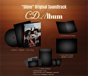 [PRE-ORDER] SHINE THE SERIES - "SHINE" ORIGINAL SOUNDTRACK CD ALBUM