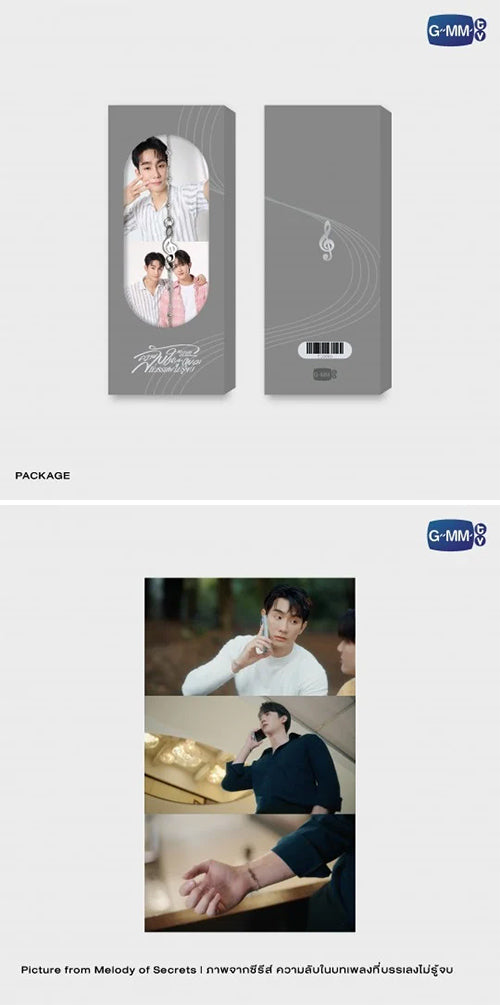 [PRE-ORDER] Melody of Secrets Bracelets: Music Note & Daisy Bracelet Official Series Jewelry – Limited Merch