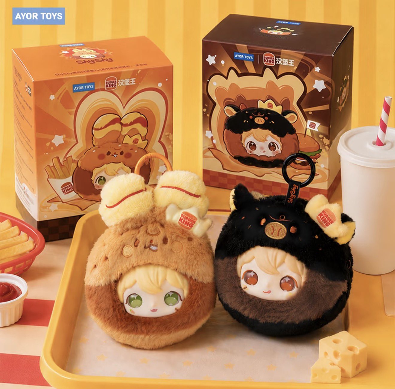 [PRE-ORDER] AYOR TOYS x ShyShy Rabbit Burger King Collaboration Charm