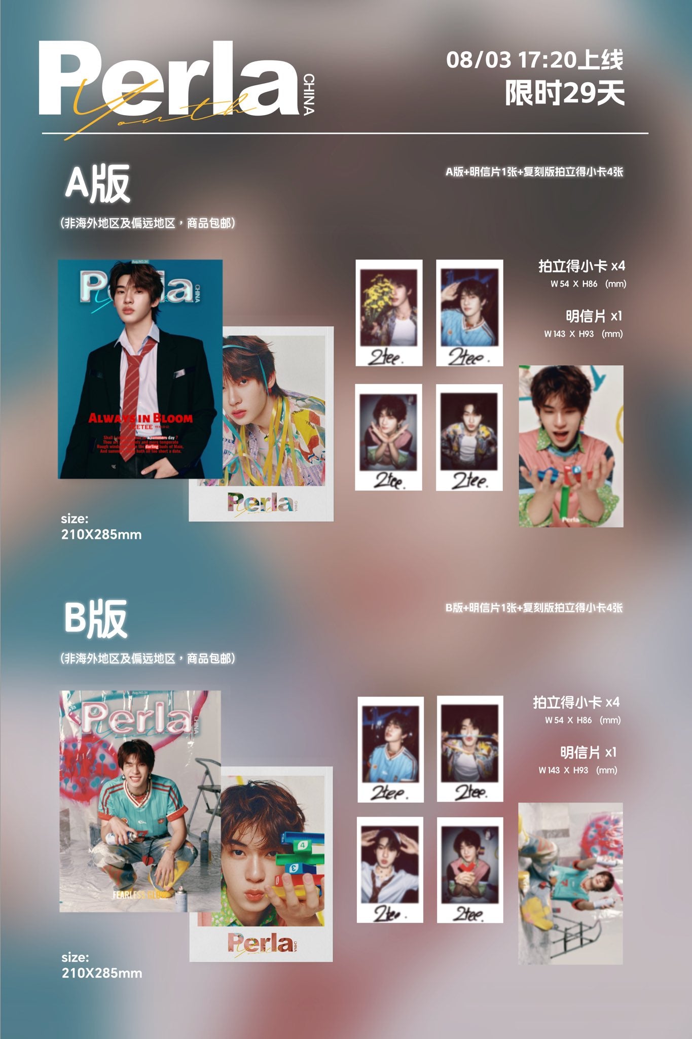 [PRE-ORDER] Perla Magazine × TeeTeePor Official Collector Edition